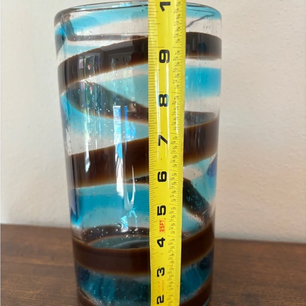 MCM Italian Toso Fratelli Handblown Murano Glass Vase
